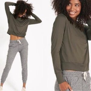 Vuori Daydream Crew Olive Green Medium